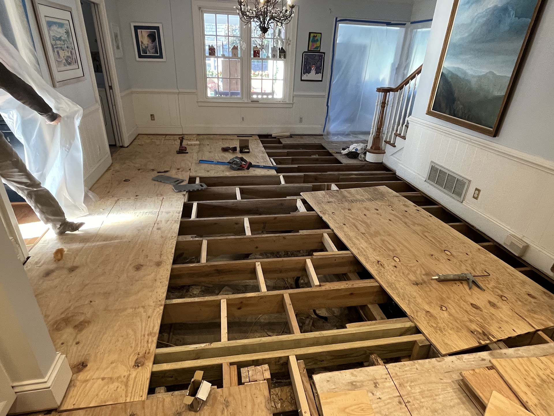 Floor Joist Reinforcement